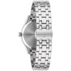 Bulova Ladies' Classic Diamond Dial Stainless Steel 3-Hand Calendar Date Quartz Watch, White Mother-of-Pearl - 3 of 4