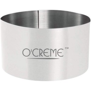 O'Creme Round Cake Ring Stainless Steel - 1 of 2