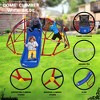 Vynxaria 6ft Dome climber with 1.2m slide for age 3+ climber with Climbing Stones - 4 of 4