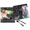 Brea Reese Scratch Art Paper Pad - 6 Designs, Metallic Art,Dual-Tip Stylus&Brush - 3 of 4