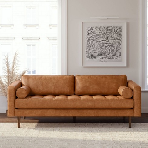 Target leather sofa online