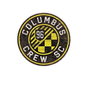 MLS Columbus Crew Distressed Logo Cutout Sign - 1 of 1