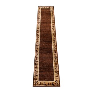 Masada Rugs Cowboy Runner Area Rug Design L 375 (2 Feet 4 Inch X 10 Feet 9 Inch) Runner - 1 of 4