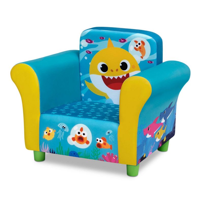 Delta Children Baby Shark Upholstered Chair, 4 of 8