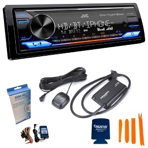 JVC KD-X470BHS Digital Media Receiver BT, HD Radio compatible with SXV300 SiriusXM Tuner,Amazon Alexa and SWI-RC adapter - 1 of 4