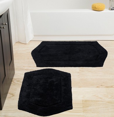 Waterford Collection Cotton Tufted Set of 2 Bath Rug Set - Home Weavers