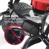 Chapin Tow Behind Spreader, Heavy Duty Trailer Hitch with Auto-Stop and Pneumatic Tires - 11 Adjustable Settings, 150 lb Capacity, Red - 4 of 4