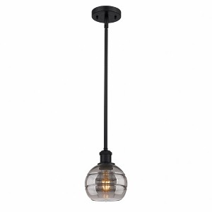 Rochester - 1 Light Stem Hung Mini Pendant In Industrial Style-7.88 Inches Tall and 5.88 Inches Wide - 1 of 1