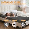 Heated Electric Mattress Pad Full\Twin\King\Queen Size with 12 Heating Levels Auto Shut Off - 3 of 4