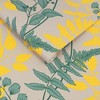Fiore Linen Neutral and Yellow Tropical Paste the Wall Wallpaper - 3 of 4