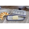 Blue Rose Polish Pottery M074 Manufaktura Butter DIsh - 2 of 3