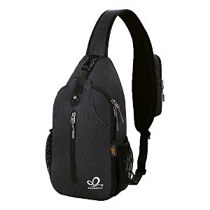 Crossbody Sling Backpack Sling Bag Travel Hiking Chest Bag Da - 1 of 4