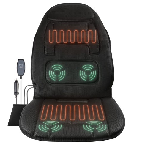 Zone Tech Cooling Car Seat Cushion Black 12V Automotive Massager Car Seat  Cooler Pad Air Conditioned Seat Cover. Perfect for summer Road Trips