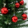 COZONY 25 Pcs 6cm Christmas Tree Ornament Balls, Glitter and Matte Finish Holiday Baubles - 3 of 4