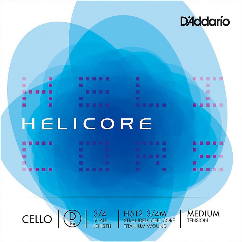 D'Addario Helicore Series Cello D String, 1 of 3