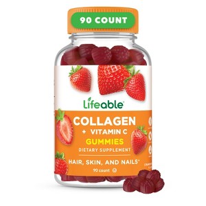 Lifeable - Collagen + Vitamin C - Adult - 90 Gummies - 1 of 2