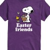 Men's - Peanuts - Easter Friends Short Sleeve Graphic T-Shirt - 2 of 4