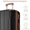 Hardside Luggage Sets 2 Piece Suitcase Set Expandable with TSA Lock Spinner Wheels for Men Women - 4 of 4