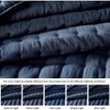 Navy Blue Twin Bedding Set, 68x90 Inches, Lightweight Quilt with Pillow Sham - 2 of 4