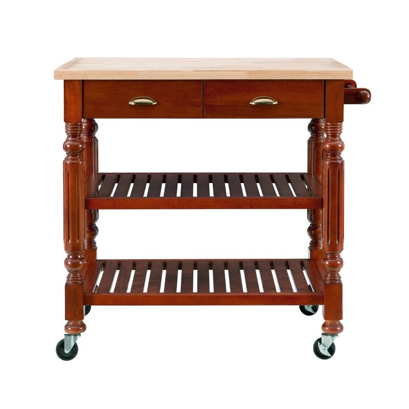 Barker Kitchen Cart and Islands - Linon, 4 of 17