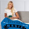 NBA Orlando Magic Hardwood Classics Silk Touch Faux Shearling Throw Blanket - 2 of 4