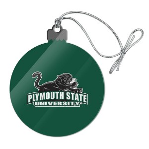 Plymouth State University Primary Logo Acrylic Christmas Tree Holiday Ornament - 1 of 4