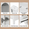 ChicFurnit Bathroom Vanity 24 Inch Bathroom Vanity with Sink for Bathroom Vanity Cabinet Two Drawers Door Adjustable Shelf, White, 24"*18.3"*33.2" - 4 of 4
