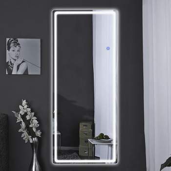 Neutypechic LED Rectangle Full Length Mirror Large Wall Mirror Standing Mirror