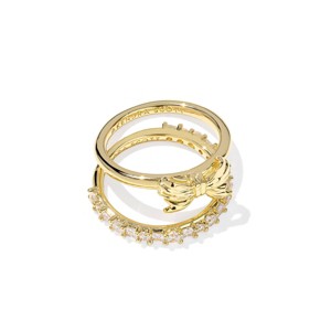 Kendra Scott Belle Bow Band Ring Set 2pc - 1 of 1