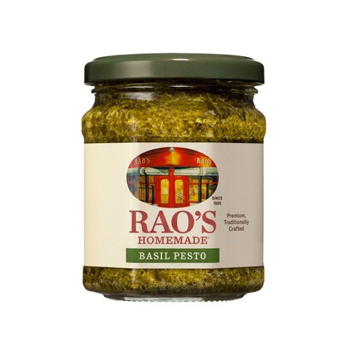 Rao's Homemade Basil Pesto Sauce Premium Quality Flavorful Pasta Sauce and Spread - 6.7 oz - image 1 of 4