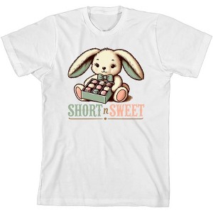 Short N Sweet Boy's Crew Neck Short Sleeve Tee - 1 of 2