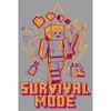 Boy's Minecraft Survival Mode Sketch Pull Over Hoodie - 2 of 4