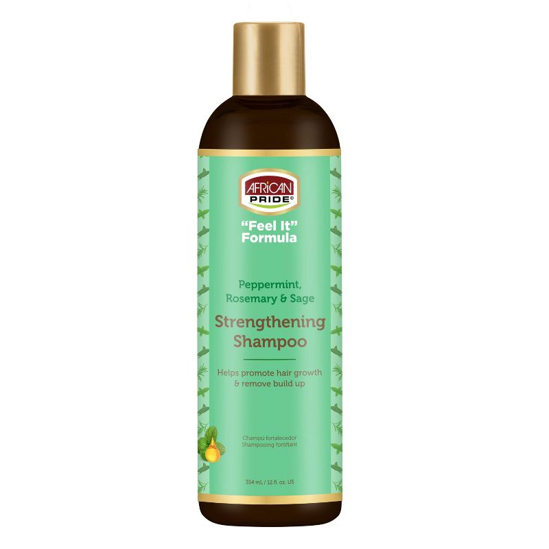 African Pride Feel It Formula Strengthening Shampoo - 12 fl oz, 1 of 8