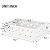 Floor Bed with Heightened Safety Guardrails and Door, Solid Wood Bedframe with Rails for Girls - 4 of 4