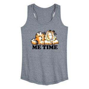 Women's - Garfield - Time Sketch Graphic Racerback Tank - 1 of 4
