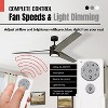 Anderic DC896SG8-DC1-KIT Replacement Ceiling Fan Kit | DC8-96SG8 Receiver & DC1 Remote Control - 3 of 4