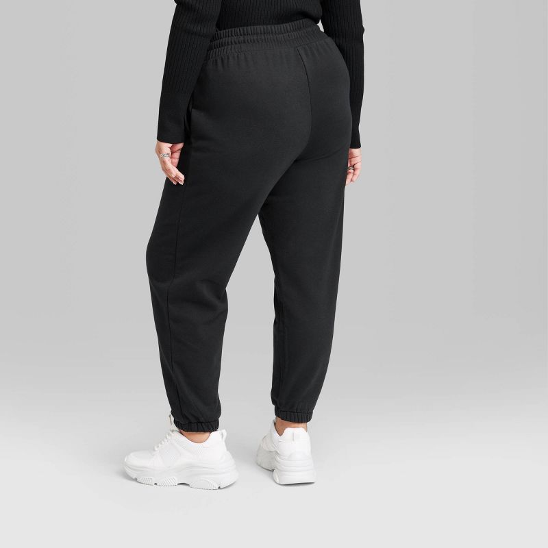 Women's High-Rise Tapered Joggers - Wild Fable™, 4 of 9