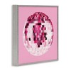 Stupell Industries Dazzling Pink Disco Ball Framed Giclee Art - 2 of 4