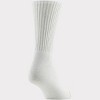 All Pro Women's 6pk Crew Cotton Athletic Socks - White 4-10 - image 4 of 4