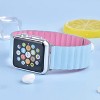 Worryfree Gadgets Reverseable Leather Magnetic Band for Apple Watch 38mm 40mm 41mm, 42mm 44mm 45mm iWatch Band Series 8 7 6 5 4 3 2 1 & SE - 4 of 4
