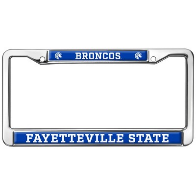 Fayetteville State University Tigers Full Size Standard License Plate Metal Frame