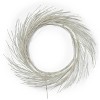 VYNXARIA 24" Wall Lights, Festive Paper Wreath with Warm White Illumination - 4 of 4