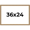 PosterPalooza | 36x24 Wood Antique Frame with UV Acrylic, 4 Finishes: Bronze, Gold, Silver, and Black - 2 of 4