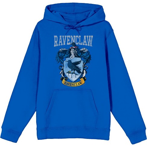 Crest Sweatshirt-small Sleeve Ravenclaw Long Hooded Adult Potter : Harry Target Unisex