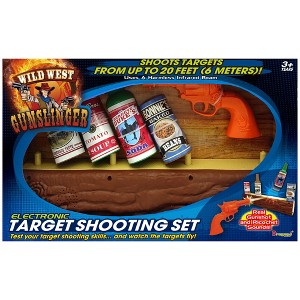 Dragon-i: Wild West Gunslinger - Log Target Toy Shooting Game Set