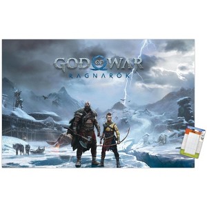 Trends International God Of War - Key Art Unframed Wall Poster Prints - 1 of 4