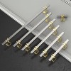 attop 10 Pack Satin Nickel and Gold Cabinet Pulls - 3 of 4