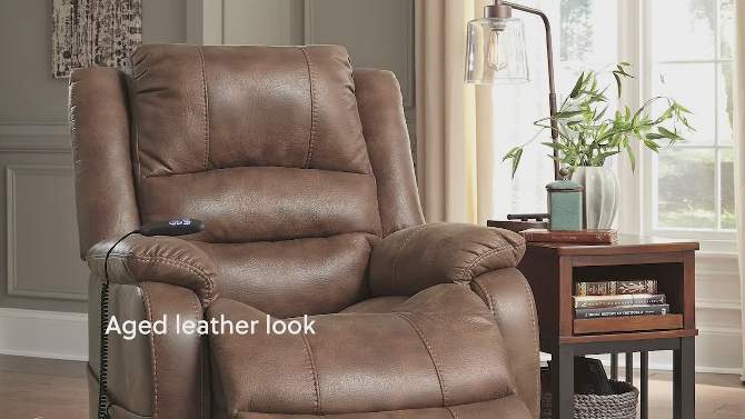Yandel Power Lift Recliner - Signature Design by Ashley, 2 of 16, play video