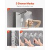 VEVOR Shower Panel Tower System with Rainfall Shower Head, 49 in Brushed Stainless Steel Shower Column, 3-Function Faucet, Silver - 4 of 4