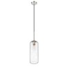 Monty Collection Glass Pendant Light - Mid-Century Modern, Dimmable, 100W, 22" Height - 2 of 4